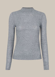 Wide Rib Marl Essential Top