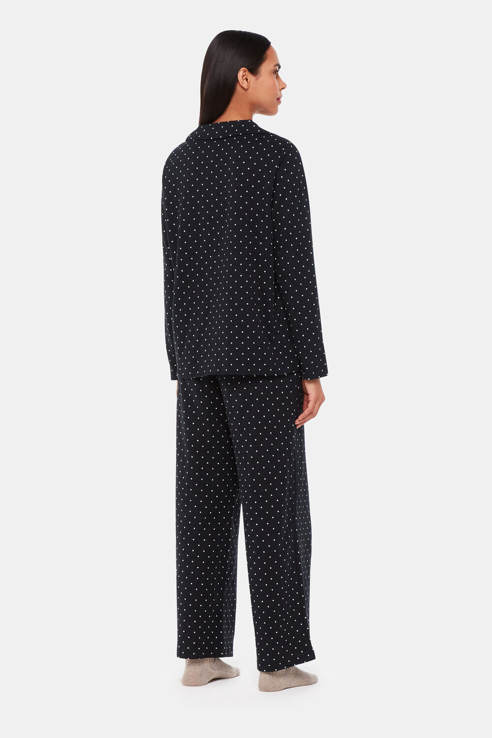 Spot Print Pyjama Set