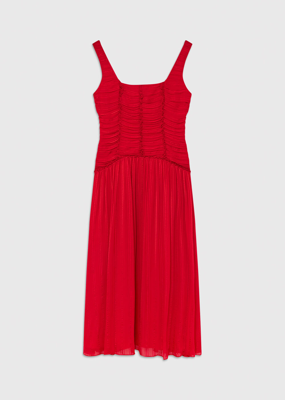 Shirred Bodice Dress
