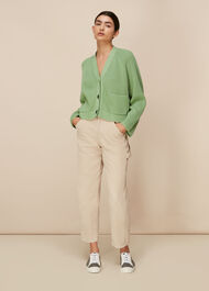 Nora Button Pocket Cardigan