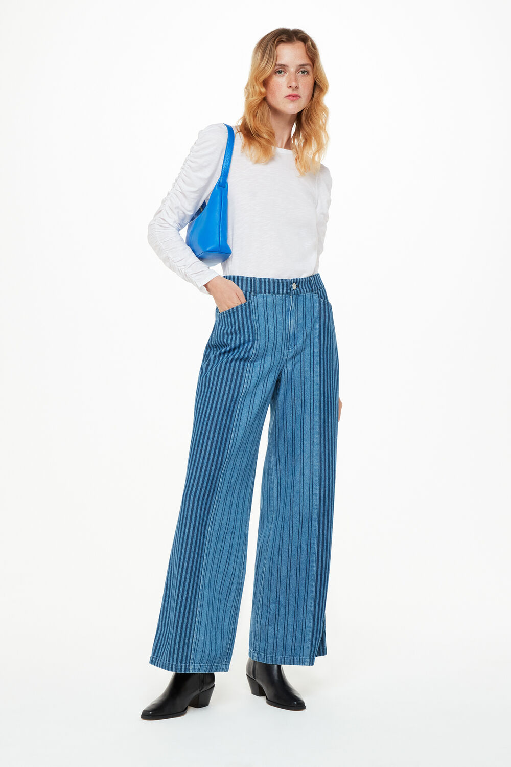 Ruched Sleeve Top