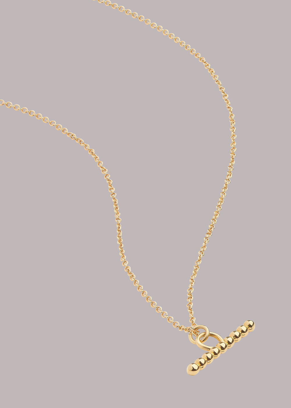 Seed Bead Bar Necklace
