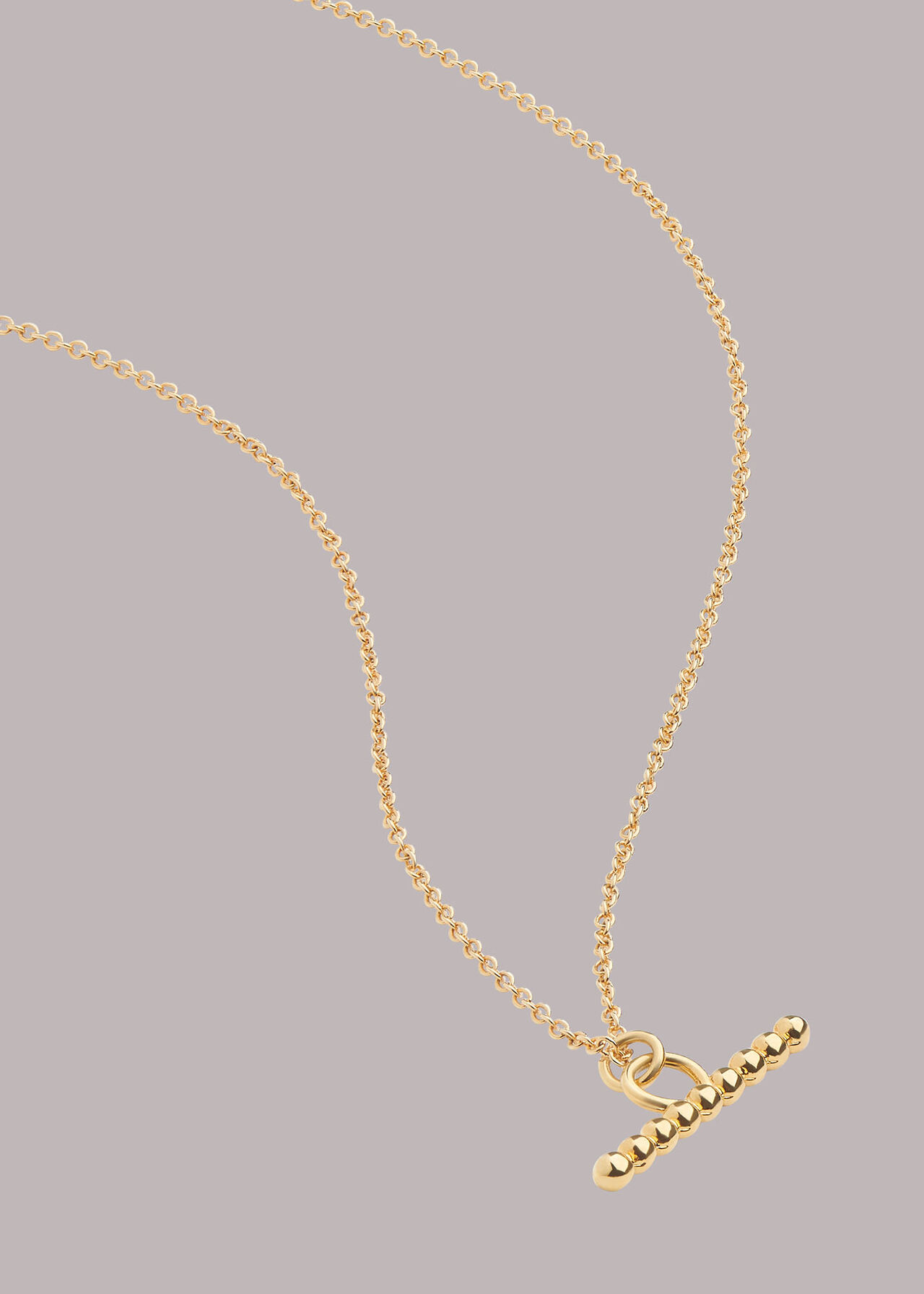 Seed Bead Bar Necklace