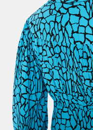 Terrazzo Print Midi Dress