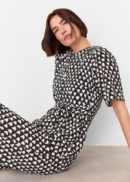 Abstract Triangle Jumpsuit