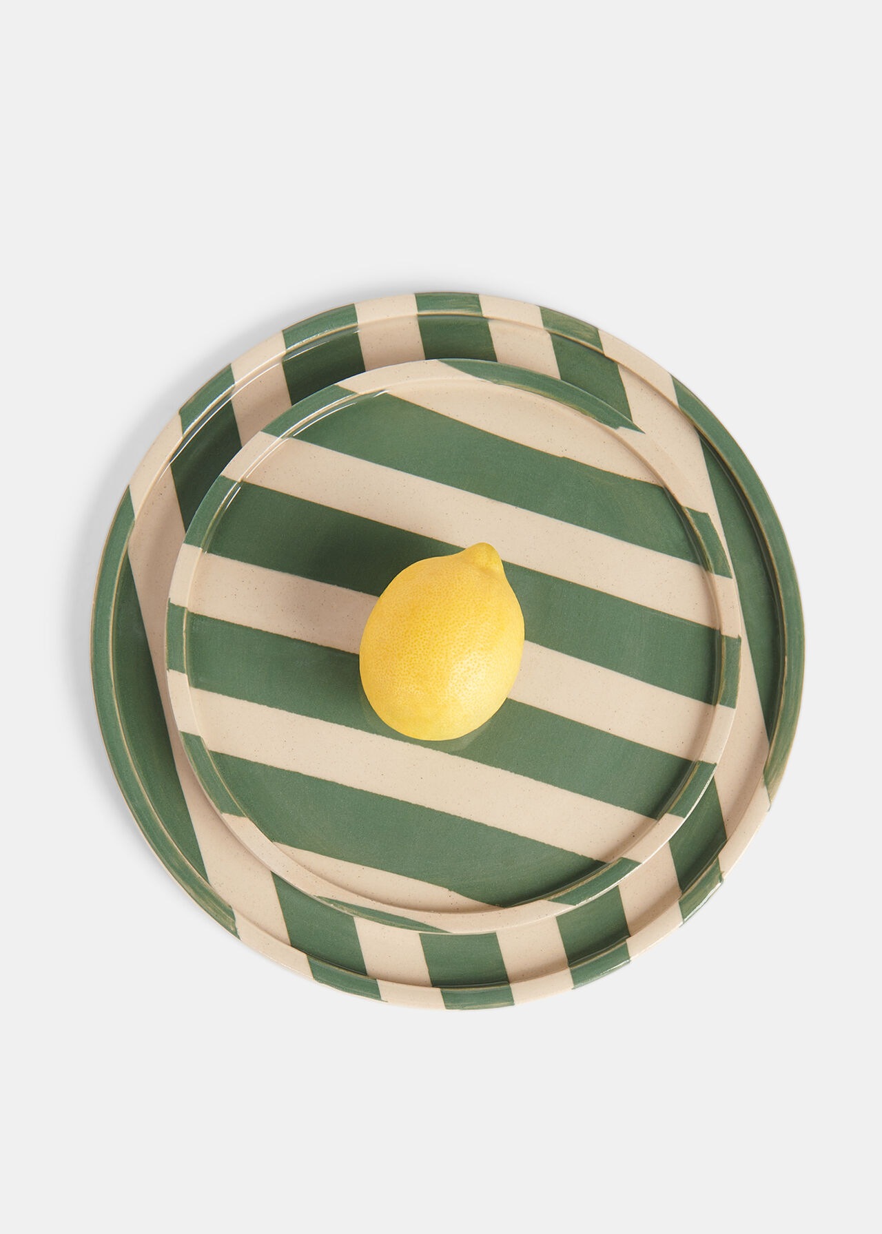 KS Duci Stripe Dinner Plate