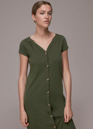 Leonie Button Through Dress