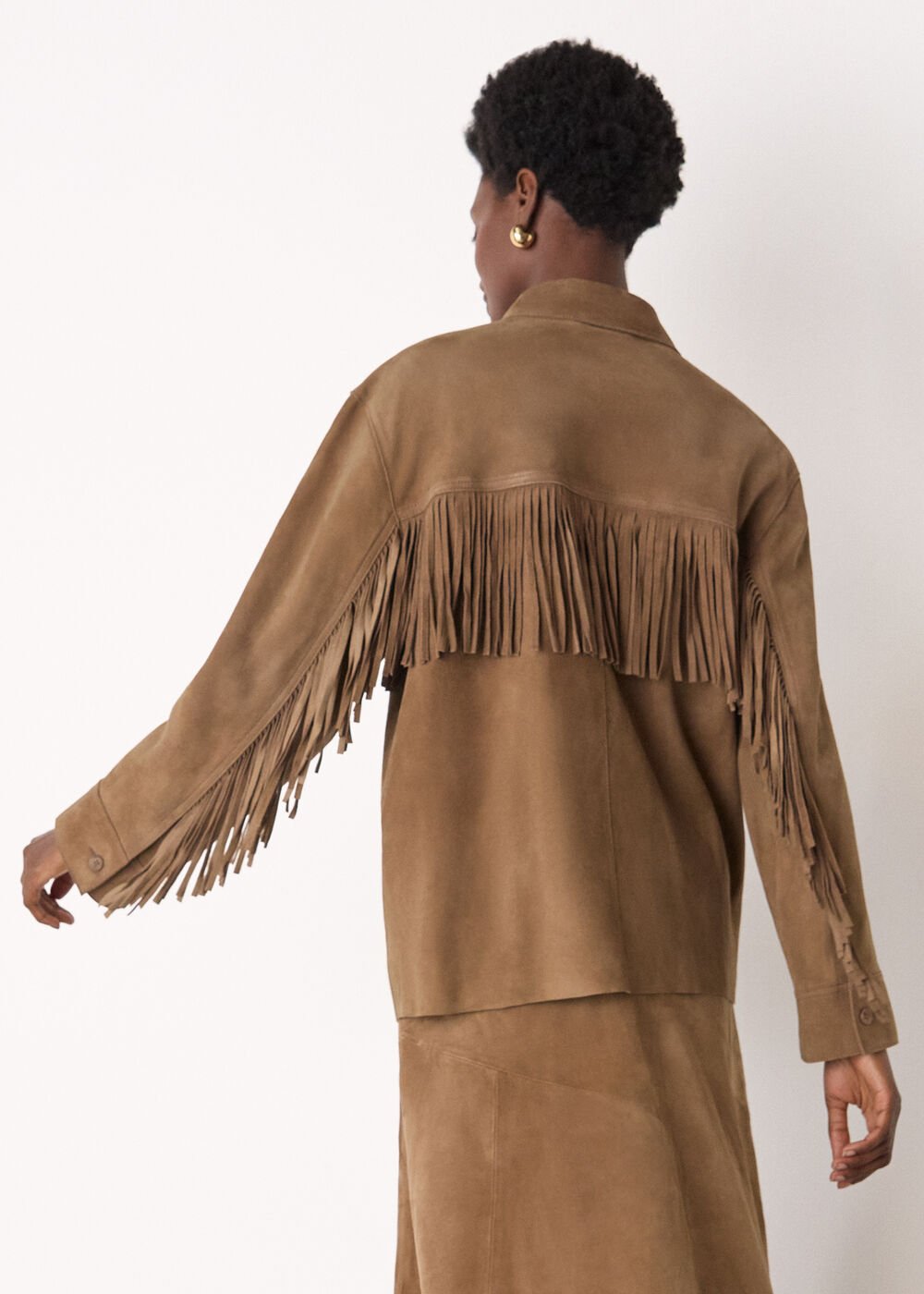 Tassel Suede Jacket