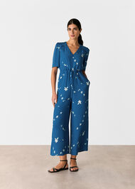 Sun Bleached Floral Jumpsuit