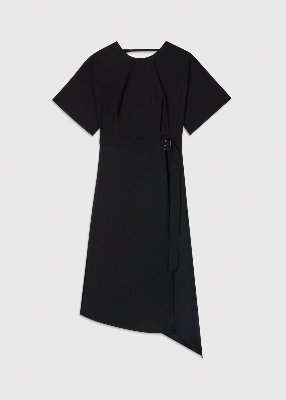 Asymmetric Open Back Dress