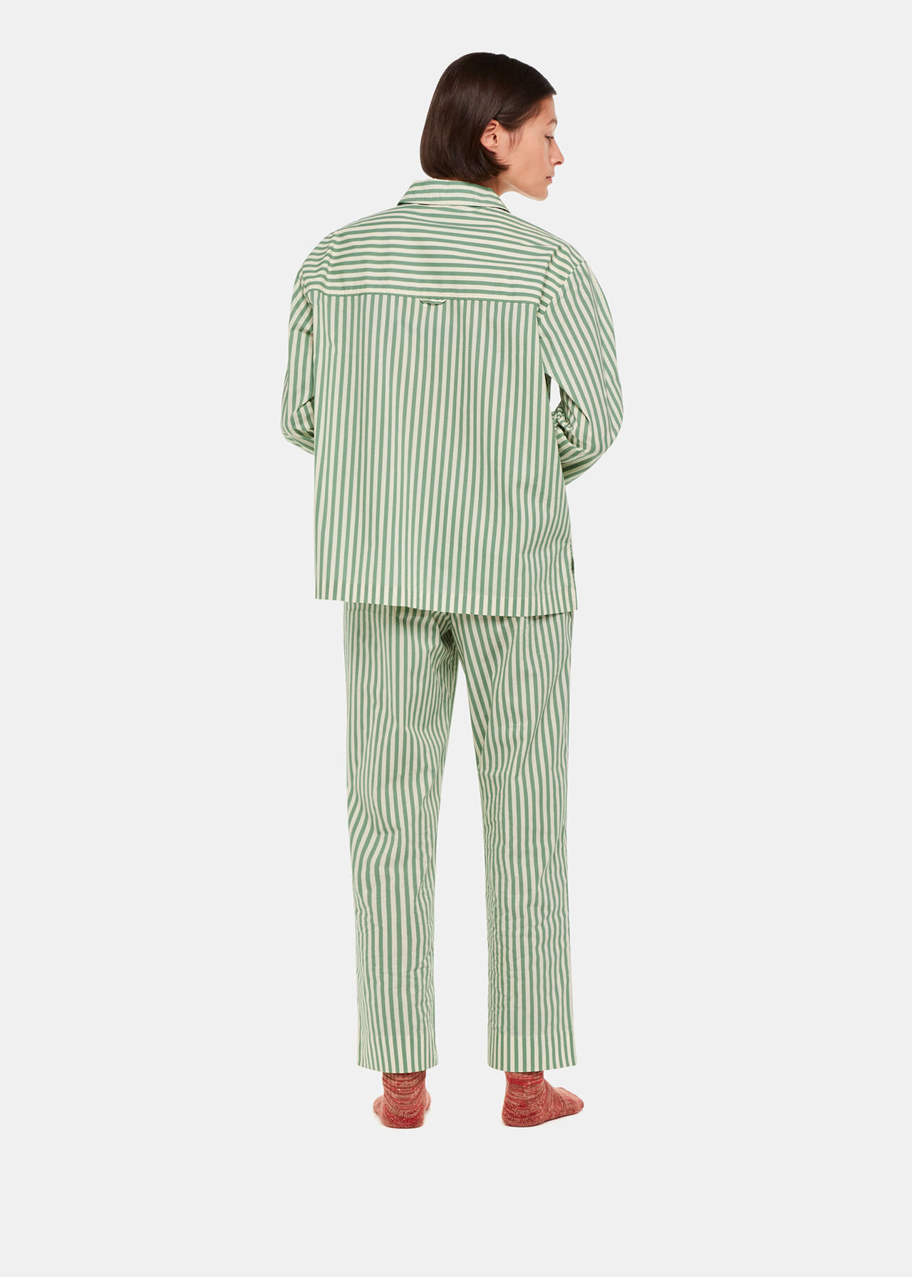 Cotton Stripe Pyjama Bottom