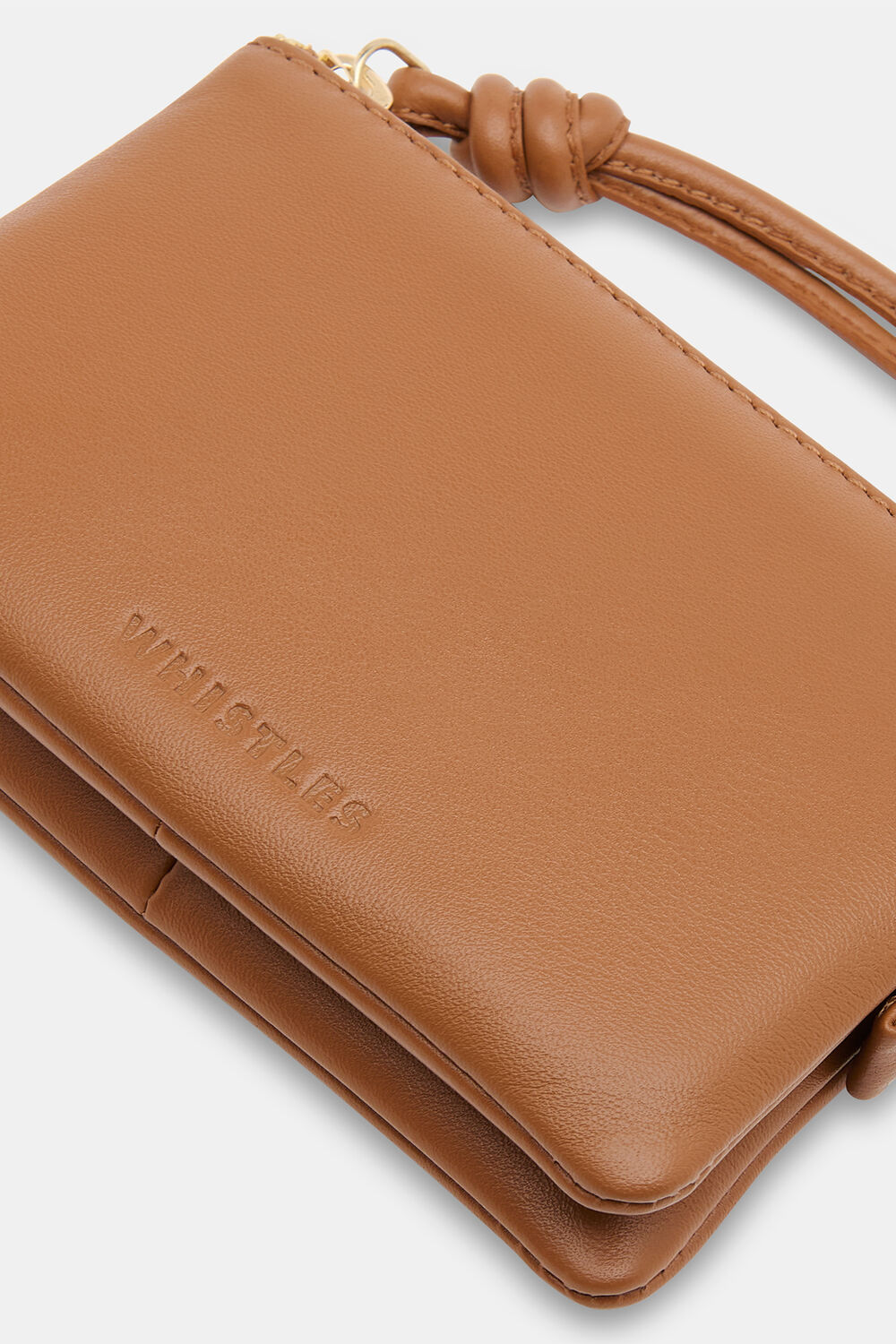Knotted Zip Pull Purse