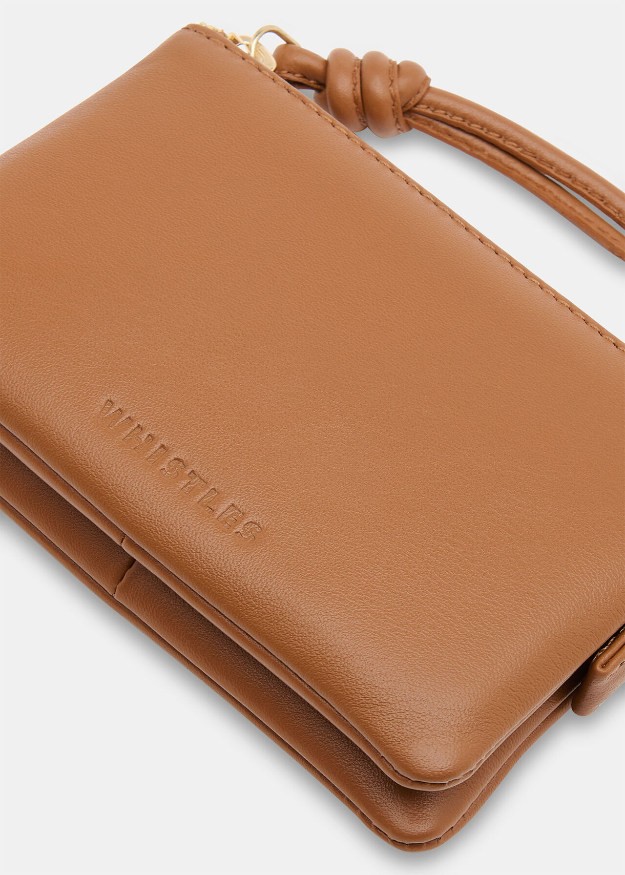 Knotted Zip Pull Purse