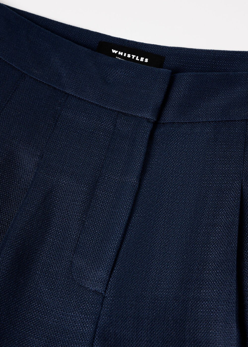 Wide Leg Hopsack Trouser