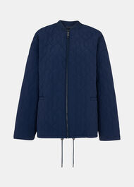 Nia Drawstring Quilted Jacket
