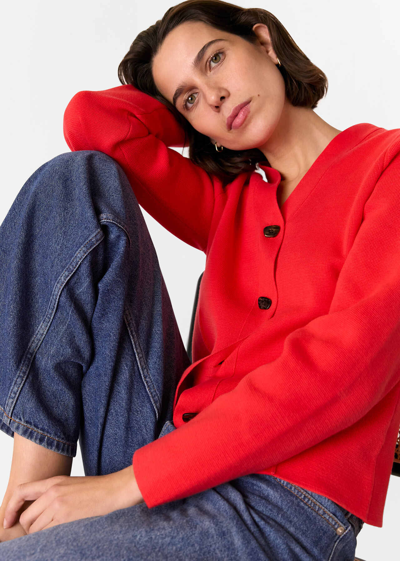 Seam Detail Cardigan