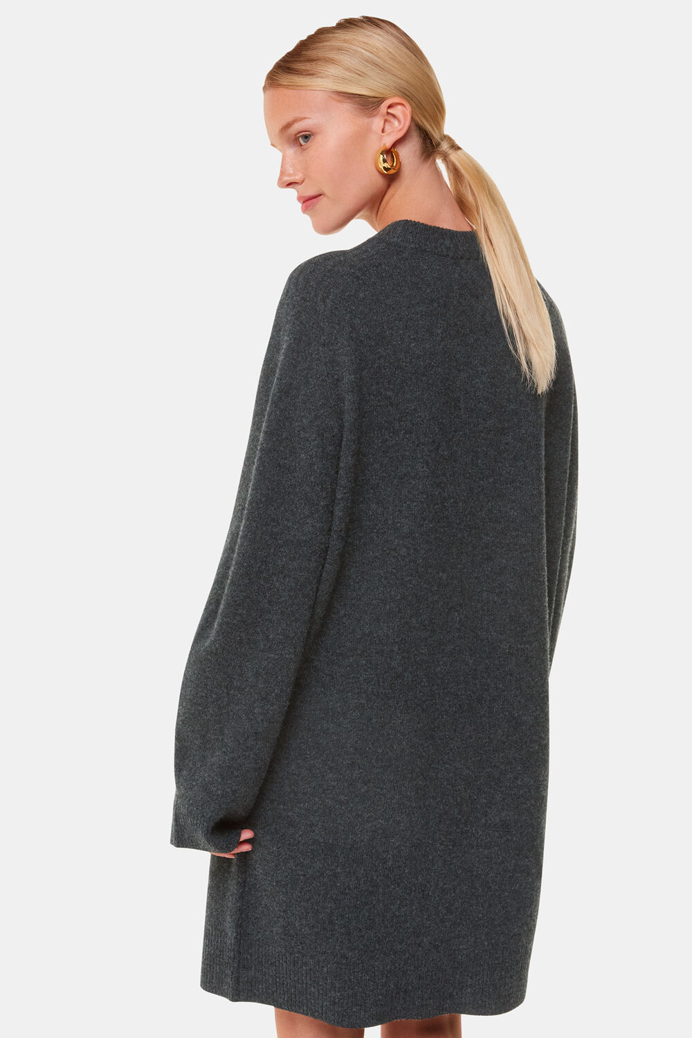 Ava Round Neck Knitted Dress
