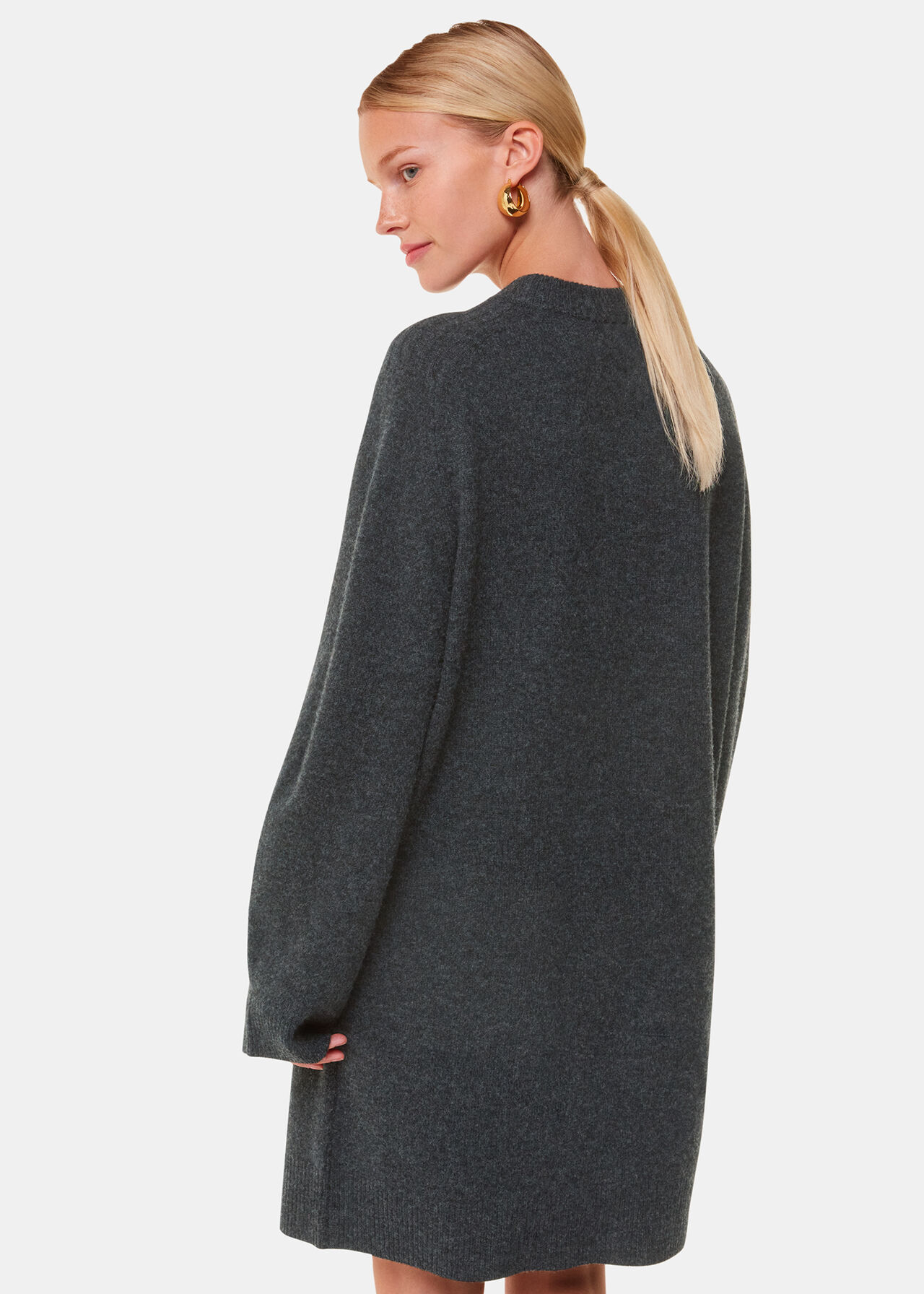 Whisles Ava Round Neck Knitted Dresss Whisles Ava Round Neck Knitted Dresss