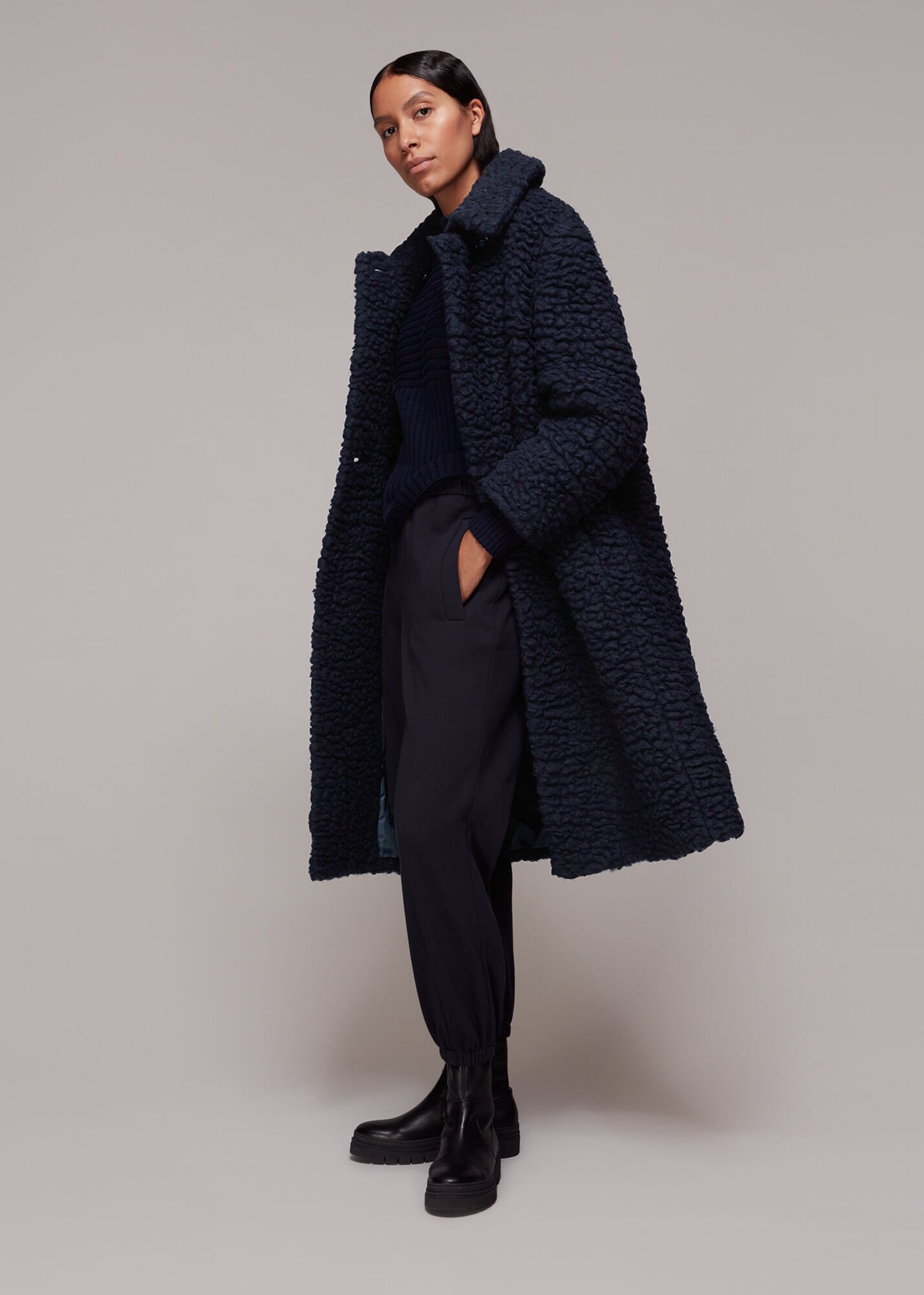 Whistles ultimate sale teddy coat