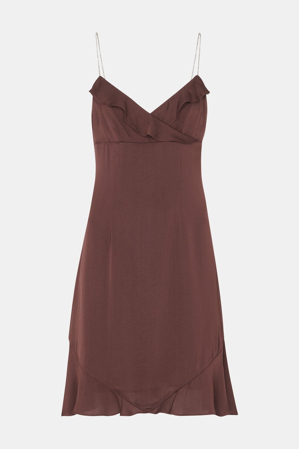 Diamante Detail Slip Dress