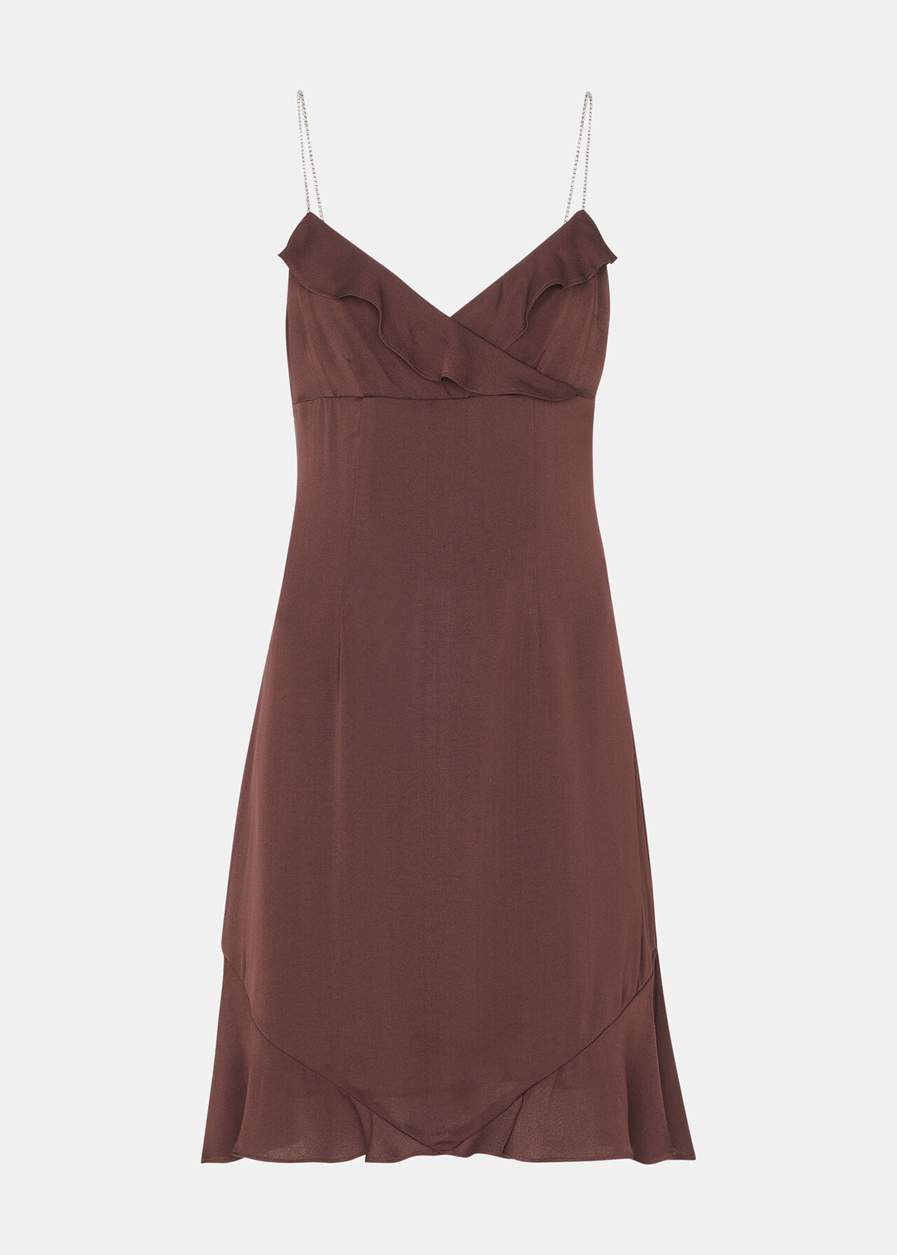 Diamante Detail Slip Dress