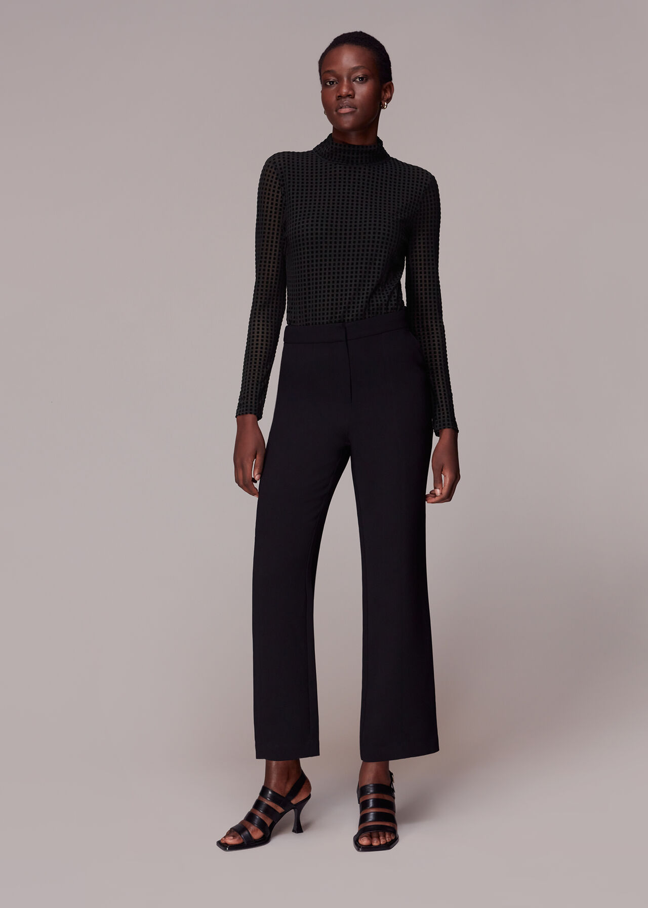 Checked Mesh Top