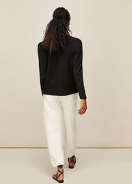 Long Sleeve Broderie Top