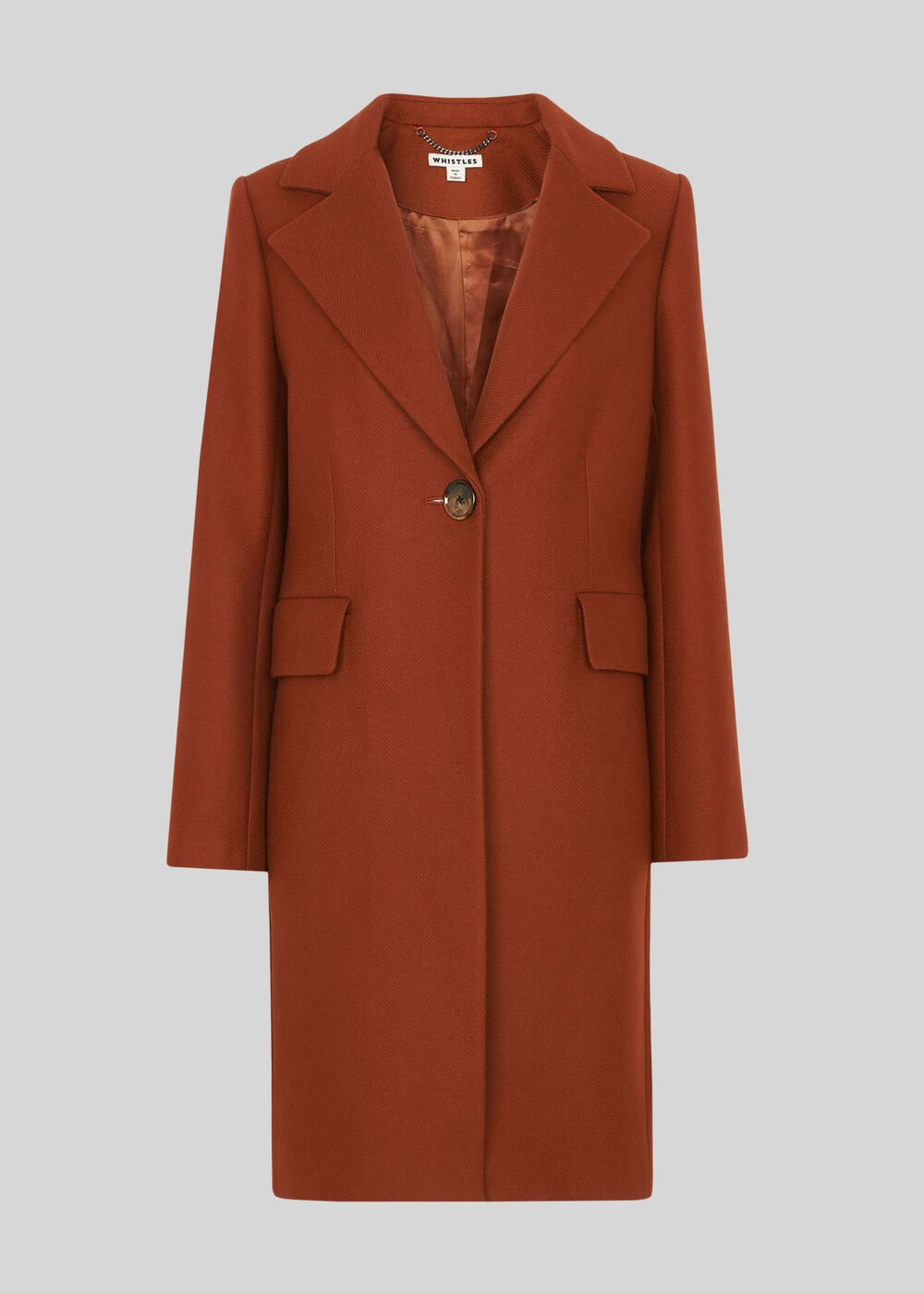 Clara Single Breasted Coat