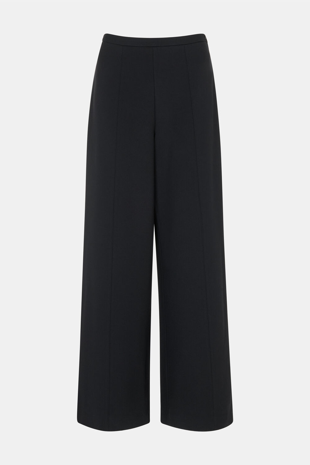 Petite Ponte Wide Leg Trouser