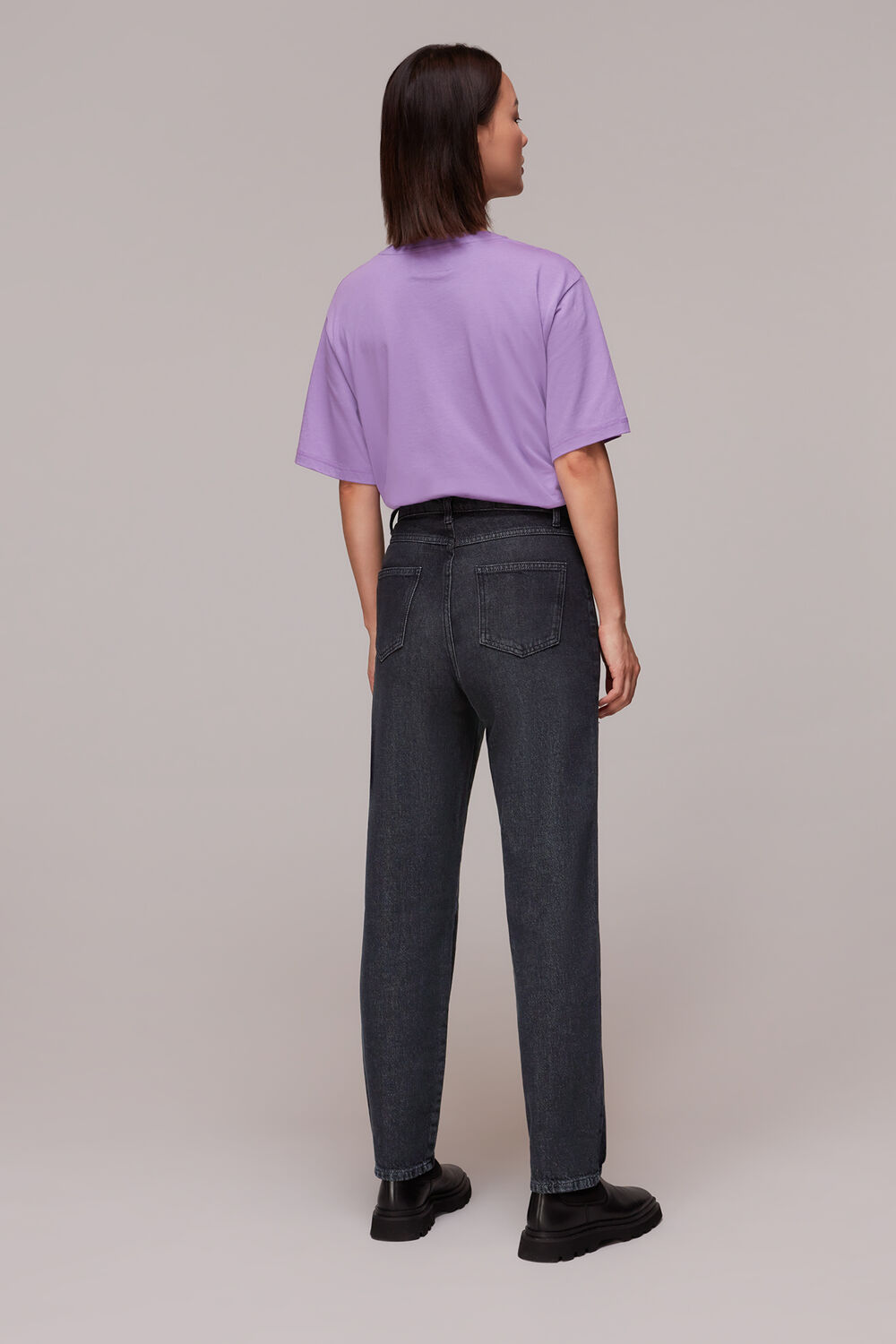 Black Authentic Mom Jean