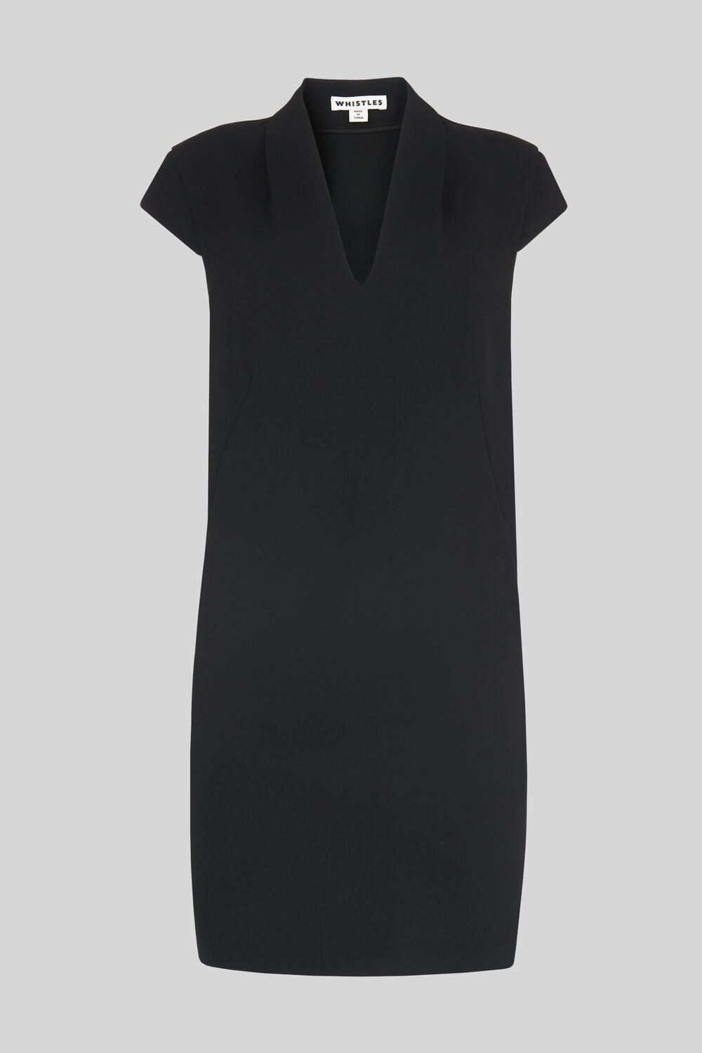 Paige V Neck Crepe Dress