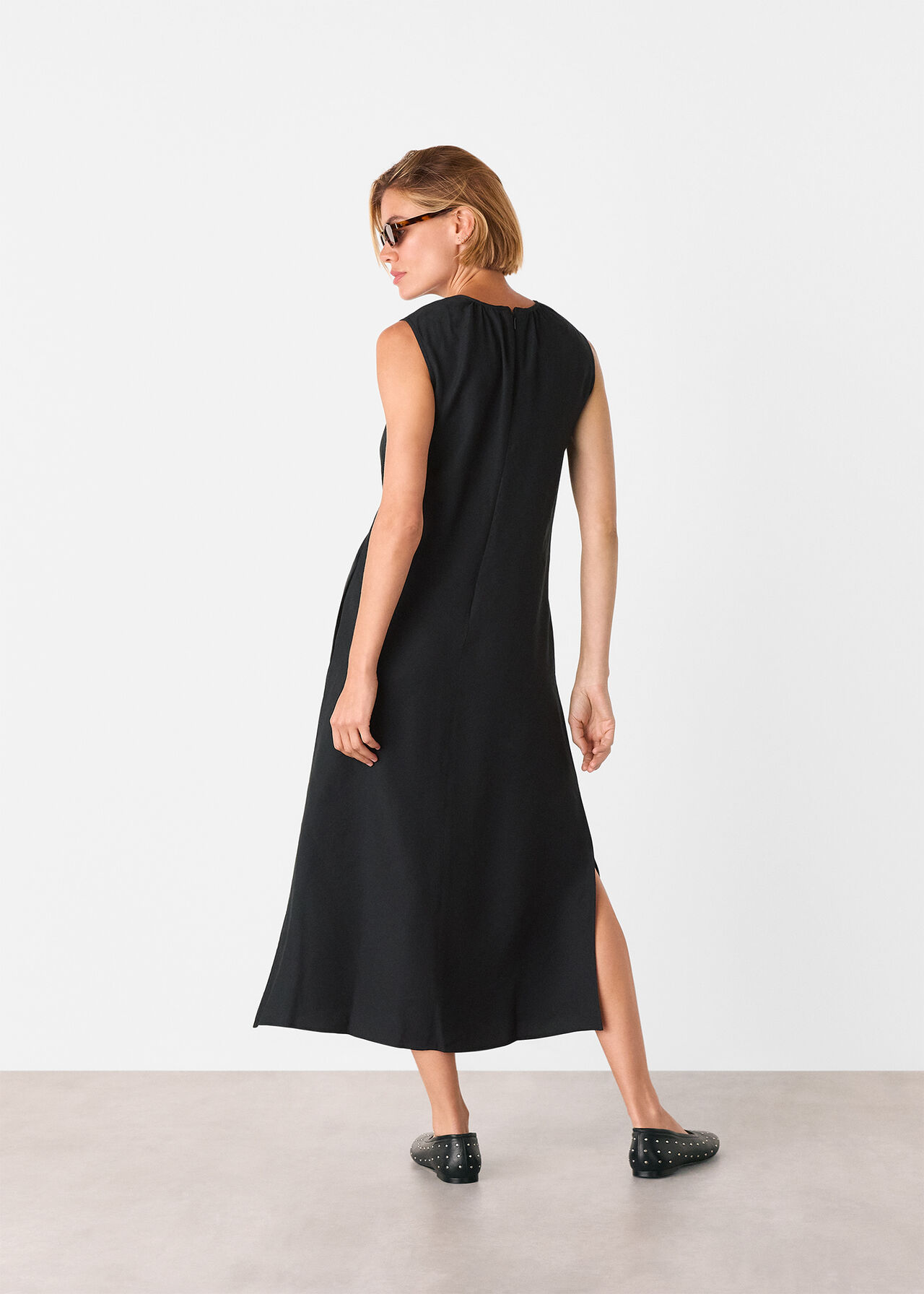 Sleeveless Midi Dress