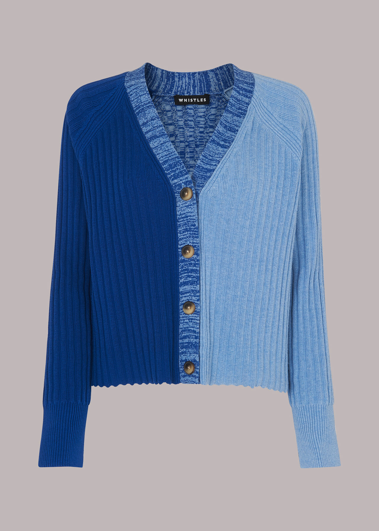 Colour Block Cardigan