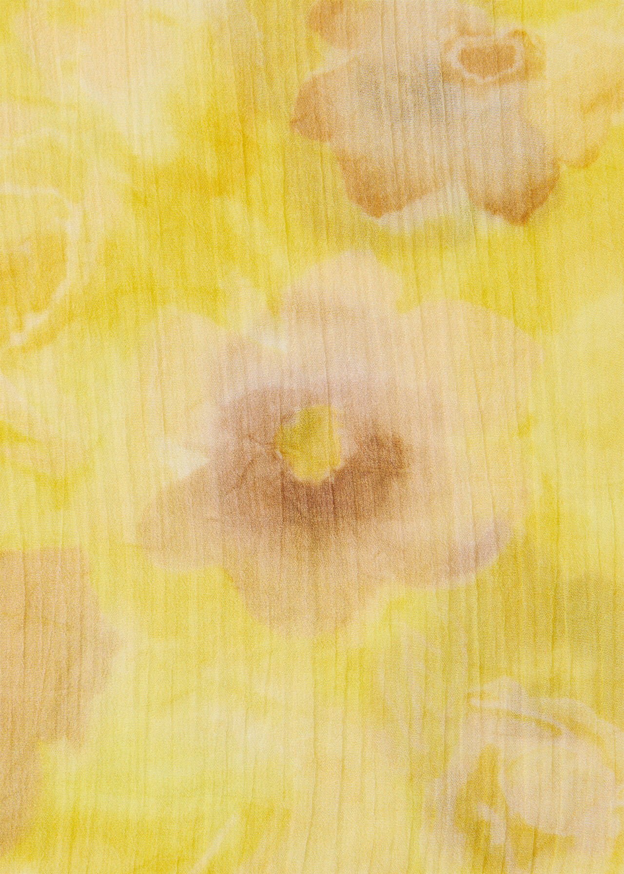 Sunshine Floral Texture Blouse