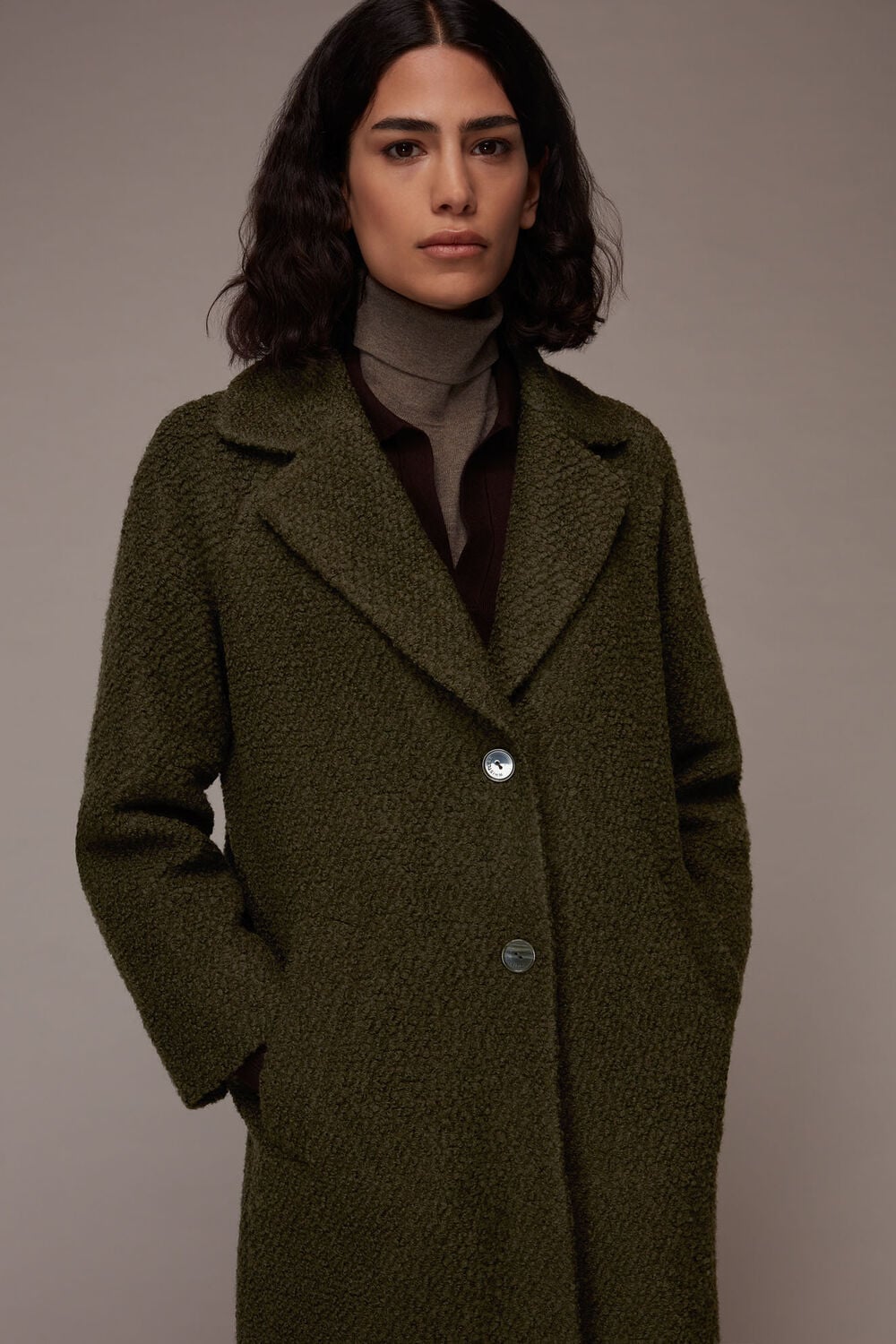 Daisy Boucle Casual Coat