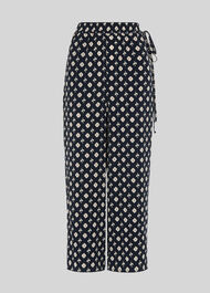 Ikat Printed Trouser Multicolour