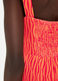 Andie Optical Rope Print Dress