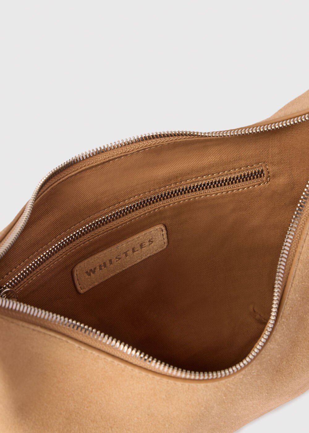 Small Sia Suede Crossbody Bag