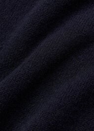Side Stripe Detail Wool Knit