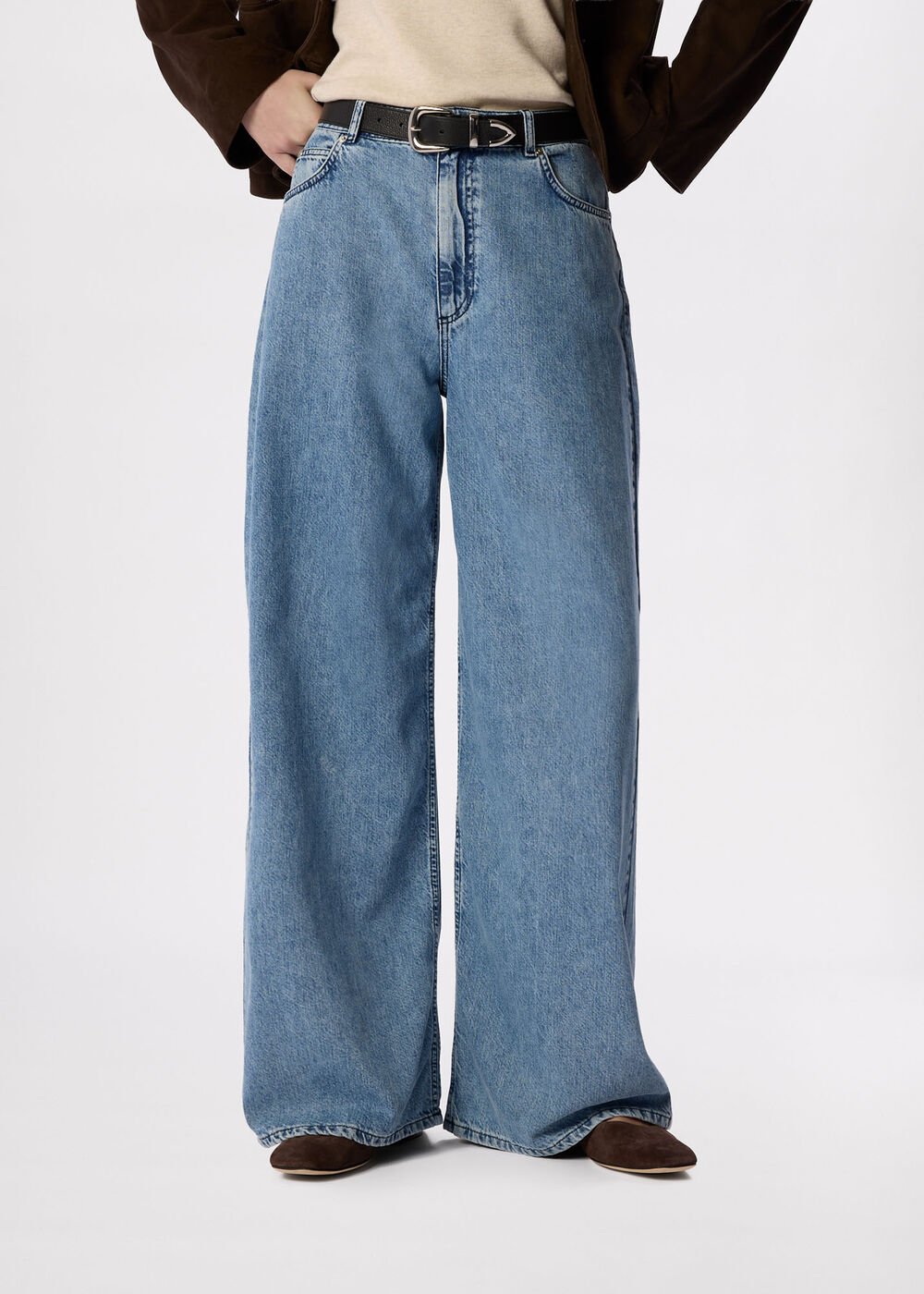 Full Length Wide Leg Jean