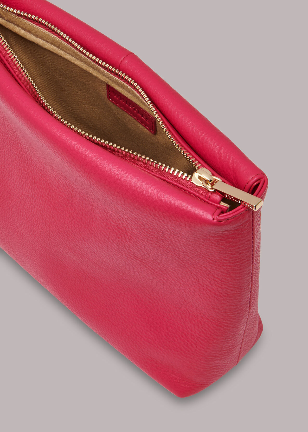 Avah Zip Top Clutch