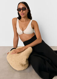 Ring Detail Bikini Top