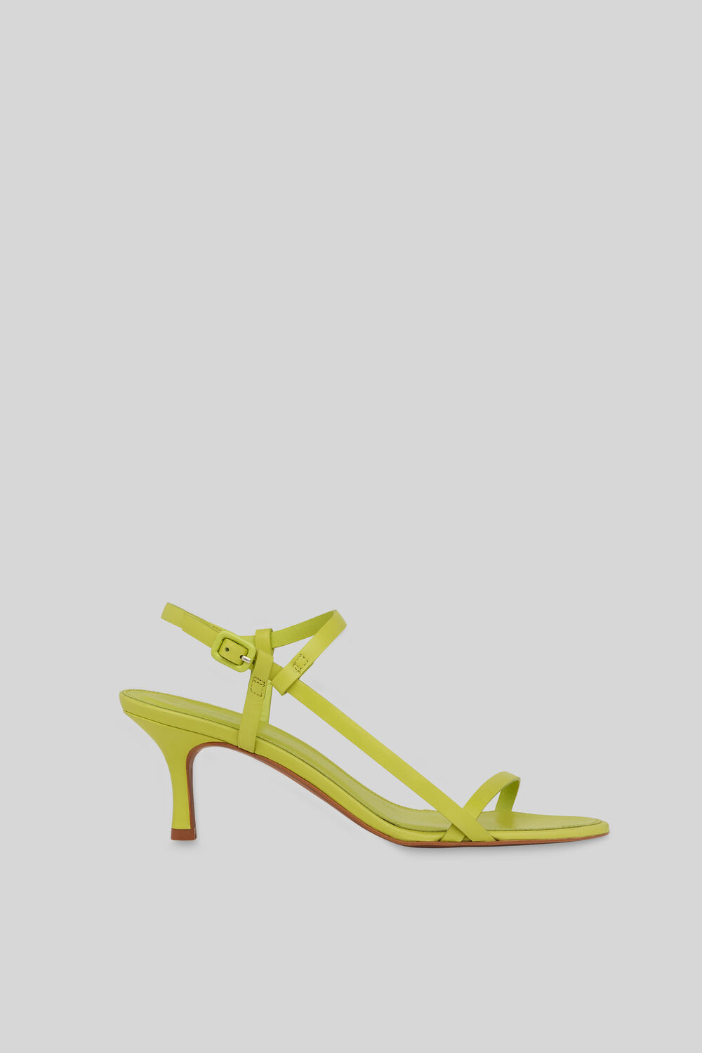Milana Asymmetric Sandal Lime