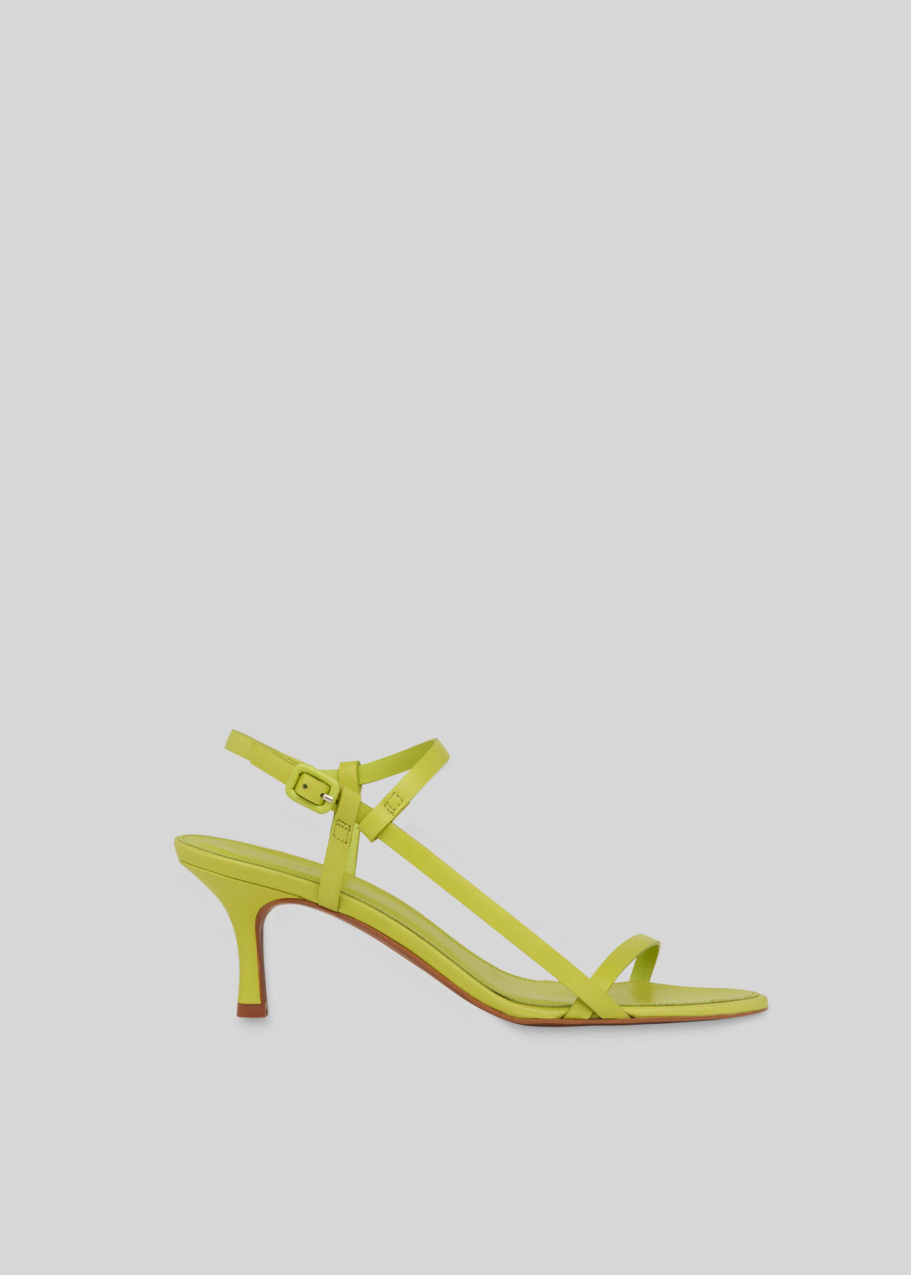 Milana Asymmetric Sandal Lime