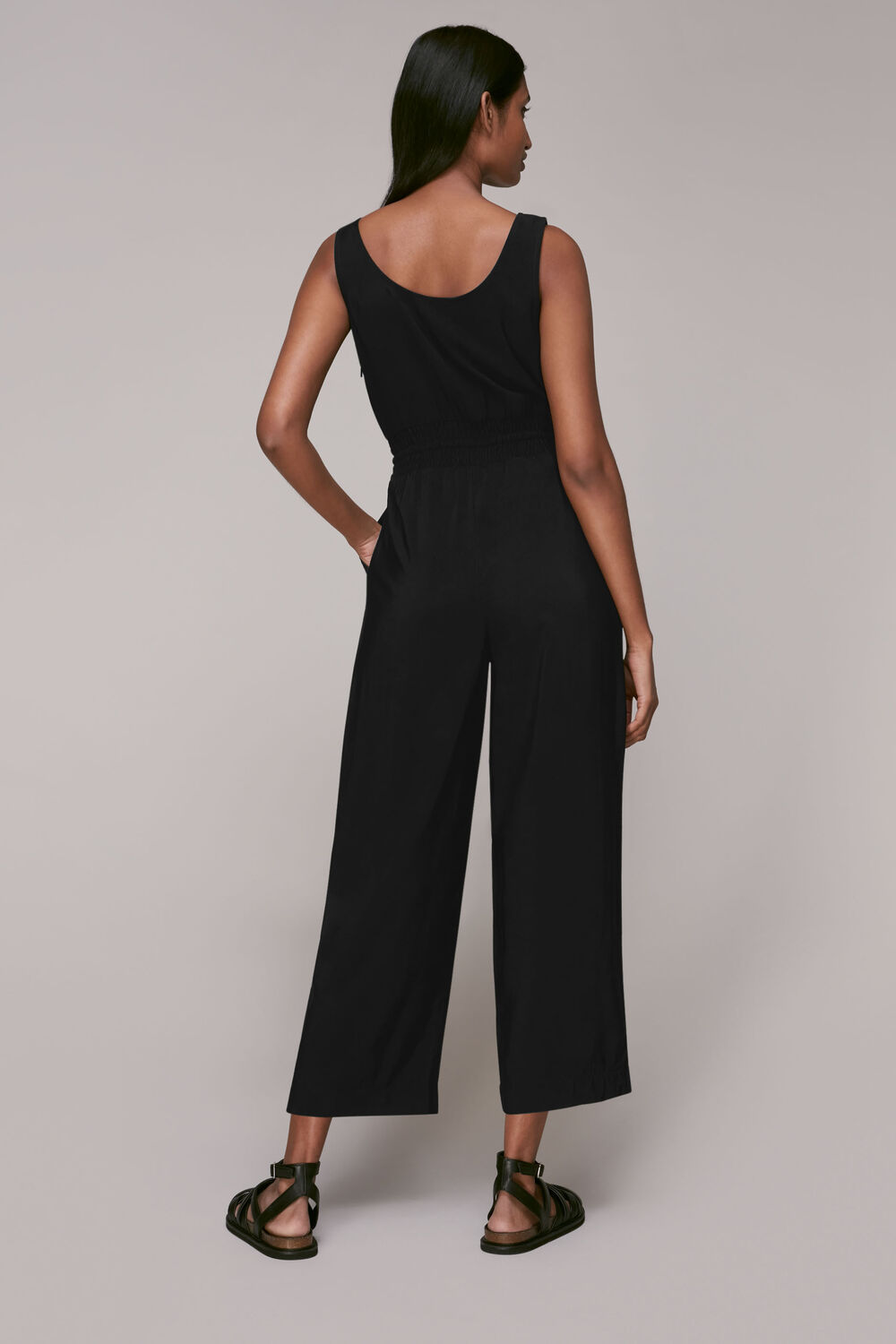 Quinn Casual Jumpsuit Black