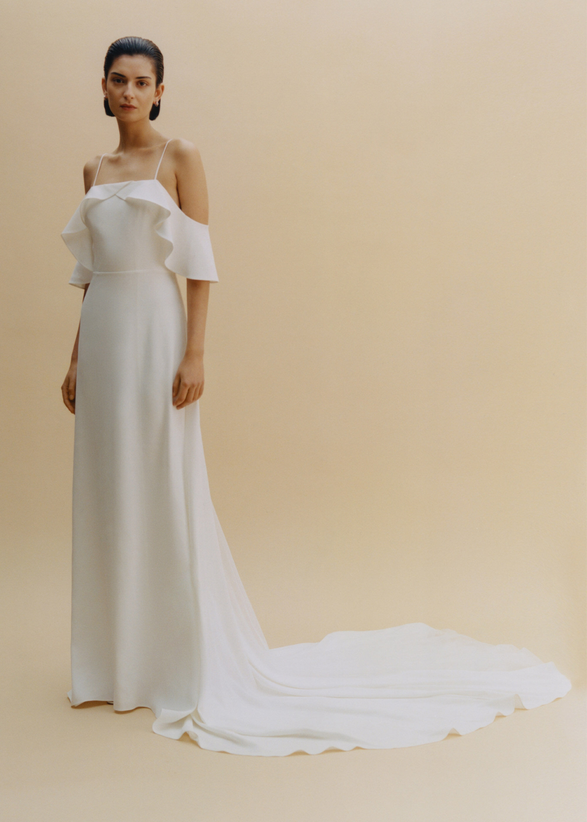 Ivory Esther Bardot Wedding Dress WHISTLES Whistles UK