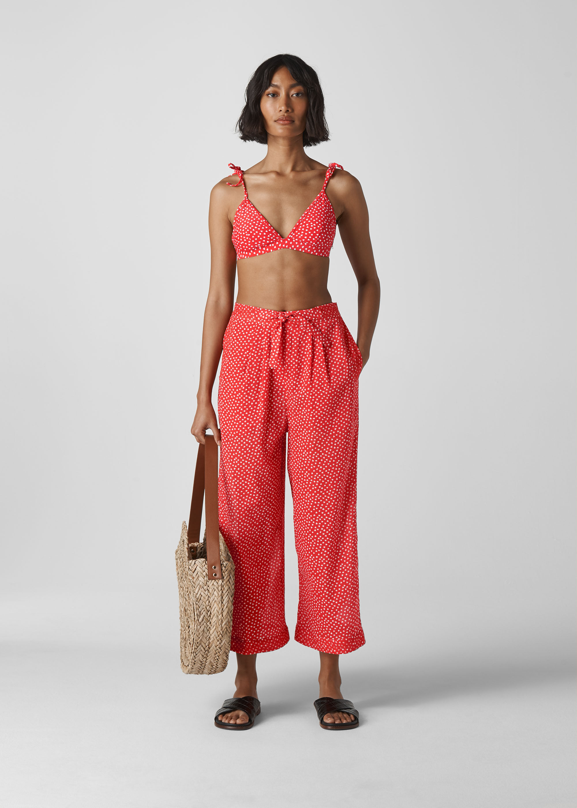 Red hot sale beach trousers