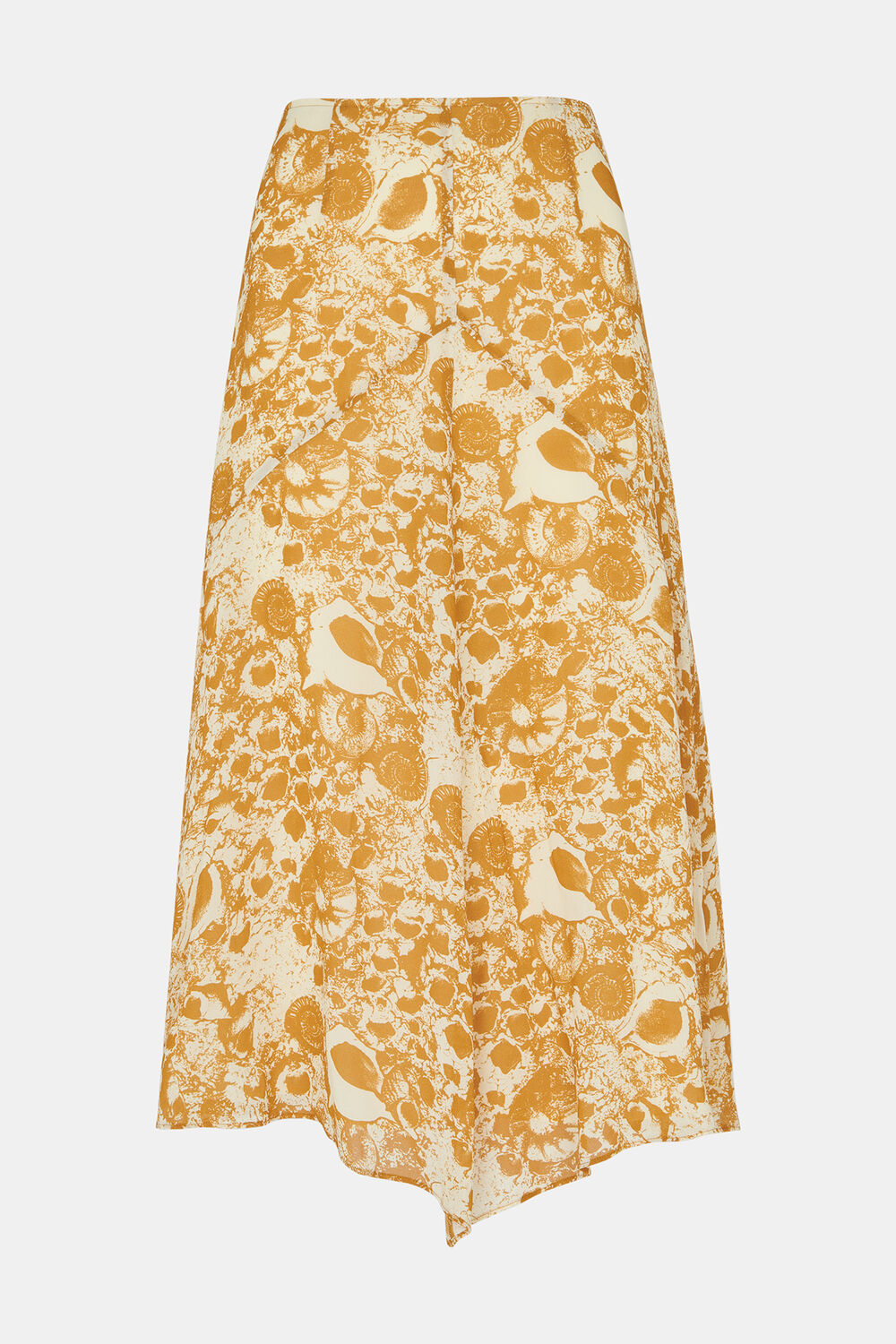 Seashore Print Skirt