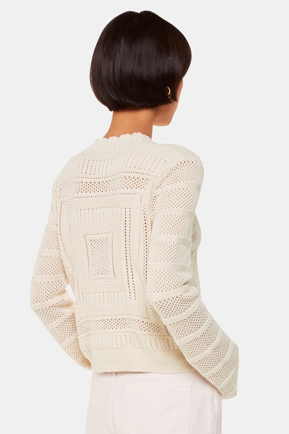 Crochet Detail Knit