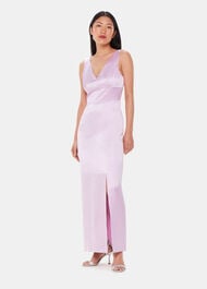 Charlotte Satin Maxi Dress